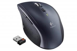 Logitech Egér - M705 (Vezeték nélküli, Optikai, USB, 3200DPI, fekete,910-001949/910-006034)
