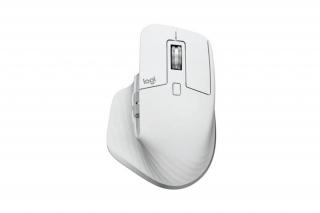 Logitech Egér - MX Master 3S (Vezeték nélküli, USB, Lézer, 8000 dpi, Fehér)