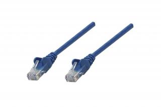 Manhattan Kábel - U/UTP Patch (RJ45 to RJ45, Cat6, 0.25m, Kék)
