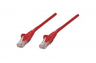 Manhattan Kábel - U/UTP Patch (RJ45 to RJ45, Cat6, 0.5m, Piros)