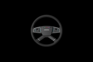 Moza Racing kiegészítő - TSW Kormánykerék (Kamion változat, RGB, 400mm)