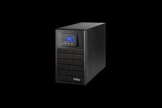 NJOY Szünetmentes  3000VA - Aten Pro 3000 (4 Schuko, USB/RS-232, On-line, szinuszhullám, generátor támogatás, Eco mód)