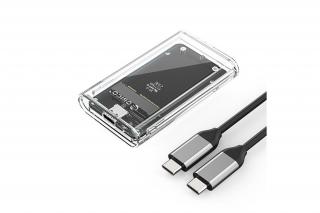 Orico Külső mSATA ház - TC10-MS-GR (USB-C -> mSATA, Max.: 8TB, 5 Gbps)