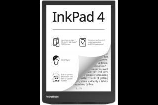 POCKETBOOK e-Reader PB743G INKPad4 Ezüst (7,8" E-Ink,háttérvilágítás, 2x1GHz,32GB,2000mAh,wifi, BT, mSD)