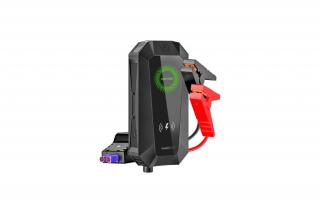 Promate Akkubank, autó indító - HEXABOLT 20 19200mAh (Jump starter, 6in1, 1500A/12V, 2xUSB 3.0, LED, QC, fekete)