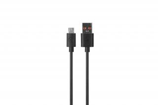 S-Link kábel - AND-KC19S (2.4A, Micro USB, 100cm adat+töltőkábel, fekete)