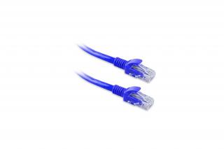 S-link Kábel - SL-CAT603BL (UTP patch kábel, CAT6, kék, 3m)