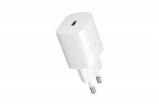 SAMSUNG hálózati töltő Type-C aljzat (25W, EP-TA800XWEGWW, PD gyorstöltő 3.0) FEHÉR