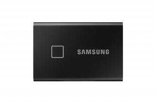 Samsung Külső SSD 1TB - MU-PC1T0K/WW (T7 Touch external, fekete, USB 3.2, 1TB)