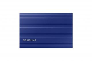 Samsung Külső SSD 1TB - MU-PE1T0R/EU (T7 Shield external, kék, USB 3.2, 1TB)