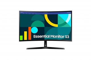 Samsung Monitor 27" - S27D360GAU (VA, 1920x1080, 16:9, FHD, 100HZ, 250cd/m2, 4ms, Ívelt)