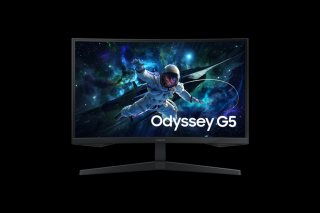 Samsung Monitor 32" - S32CG552EU (VA, 2560x1440, 16:9, QHD, 165HZ, 300cd/m2, 1ms, Ívelt)
