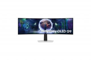 Samsung Monitor 49" - S49DG934SU (OLED, 5120x1440, 32:9, DQHD, 240HZ, 250cd/m2, 0,03ms, Ívelt)