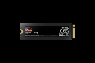 Samsung SSD 4TB - MZ-V9P4T0GW (990 PRO hűtőbordás, PCle 4.0x4, NVMe M.2, 4TB)
