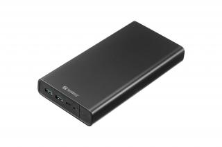 Sandberg Akkubank - Powerbank USB-C PD 100W 38400 (Bemenet: USB-C, Kimenet: 2xUSB-A+USB-C)