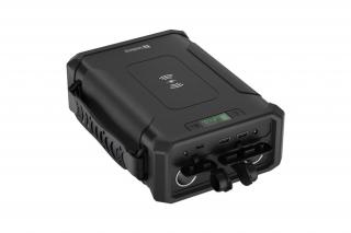Sandberg Akkubank - Survivor Powerbank 8in1 96000 (IPX4,Bemenet: DC, Kimenet: DC+2xUSB-A QC+1xUSB-C+2x szivargyujtó, Qi)
