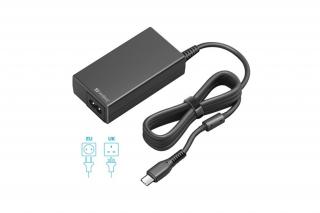 Sandberg Hálózati adapter 65W - USB-C AC Charger PD65W EU+UK (Max.: 65W, Kimenet: USB-C, túlfeszültség védelem)