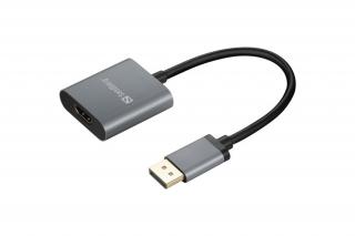 Sandberg Kábel Átalakító - Adapter DP1.4>HDMI2.0 4K60
