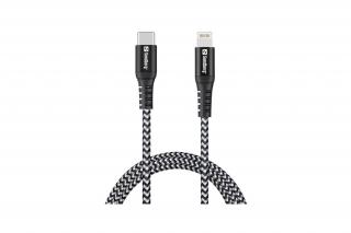 Sandberg Kábel - Survivor USB-C PD>Lightning 1M