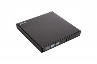 Sandberg ODD Külső - USB Mini DVD író (USB; USB tápellátás; Fekete)
