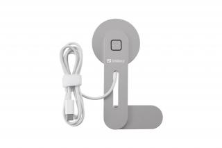 Sandberg Telefon tartó/töltő - ScreenMount Magnet Charger 15W