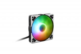 Sharkoon Cooler 12cm - SilentStorm 120 PWM RGB Fan (20,4dB; 93,6 m3/h; 1400rpm; 3pin + 4pin csatlakozó; ház hűtésre)