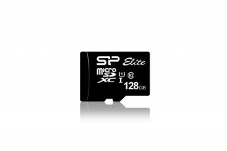 Silicon Power MicroSD kártya - 128GB microSDXC Elite UHS-1 U1 + adapter