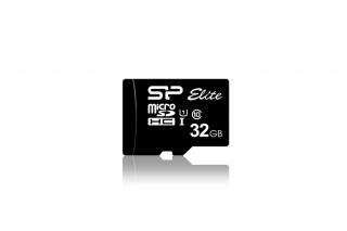 Silicon Power MicroSD kártya - 32GB microSDHC Elite UHS-1 + adapter