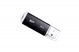 Silicon Power Pendrive - 16GB USB2.0 Ultima U02 Fekete