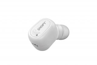 Snopy Fülhallgató Vezeték Nélküli - SN-BT155 White (Bluetooth v4.0, mikrofon, fehér, 1 fülhallgató!)