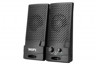 Snopy Hangszóró 2.0 - SN-510  (2W RMS; hangerőszabályzó; 3,5mm jack; USB)
