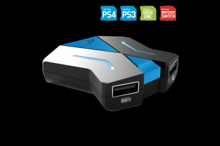 Spirit of Gamer Egér/Billentyűzet adapter konzolokhoz - SOG-CONV1 (3x USB-A, 2x USB-C, Nintendo/PS4/PS3/Xbox One)