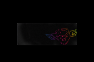 Spirit of Gamer Egérpad - Darkskull Mouse Pad - Ultra King Size (800 x 300 x 5mm; varrott szélek; fekete)