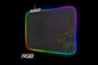 Spirit of Gamer Egérpad - RGB Medium (RGB háttérvilágítás, 350 x 255 x 3mm; fekete)