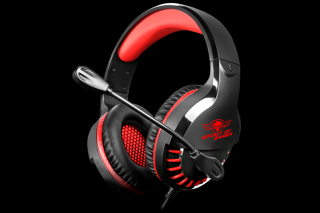 Spirit of Gamer Fejhallgató - PRO-H3 Red (MultiPlatform, mikrofon, 3.5mm jack, hangerőszabályzó, 2m kábel, piros)