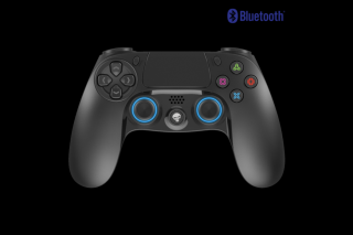 Spirit of Gamer Gamepad Vezeték Nélküli - XGP Bluetooth PS4 (USB, Vibration, PS4 kompatibilis, fekete-kék)