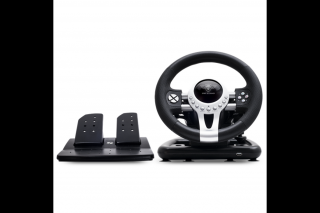 Spirit of Gamer Kormány - RACE WHEEL PRO 2 (kormány+pedálok+váltó, PC / PS3/4 / XBOX X/S/One kompatibilis, fekete)