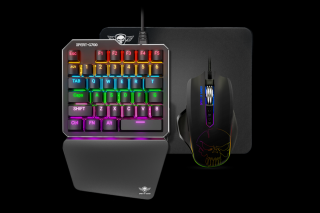 Spirit of Gamer Mechanikus Billentyűzet/Egér/Egérpad Combo - XPERT GAMEBOARD G700