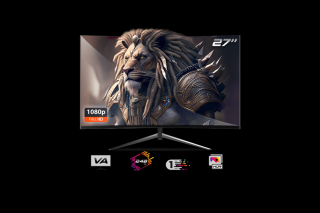 Spirit of Gamer Monitor 27" - EPIC 27" (VA, 16:9, 1920x1080, 1ms, 240 Hz, 300 cd/m2, 3000:1, HDMI/DP/3,5 mm Jack)