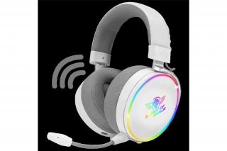 Spirit of Gamer Wireless Fejhallgató - MIC-XH1700W (MultiPlatform, mikrofon, hangerőszabályzó, nagy-párnás, fehér)