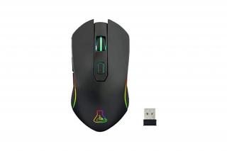 The G-Lab Vezeték nélküli Gamer Egér - KULT XENON (5000 DPI, 6 gomb, makro, RGB LED, fekete)