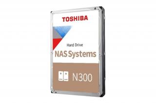 Toshiba Belső HDD 3.5" - N300 High-Reliability 4TB (Retail; NAS, RAID-, Multimédiás kiszolgálótárhely; 512MB / 7200RPM)