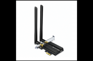 TP-Link Hálózati adapter WiFi AX3000 - Archer TX50E (PCI-E; 574Mbps 2.4Ghz + 2402Mbps 5Ghz; Bluetooth 5.0; Wifi6)