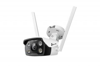 TP-Link IP csőkamera WiFi - C340-W (FullColor, 4MP, 4mm, IP66, H265+, fehér LED30m, IR30m, 12VDC; SD; mikr. hangsz)
