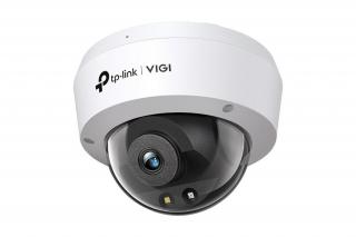 TP-Link IP dómkamera - C250 (DualLight, 5MP, 4mm, IK10, IP67, H265+, IR+LED30m, SD; 12VDC/PoE, mikrofon)