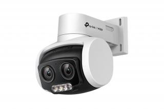 TP-Link IP PT kamera - C540V (FullColor Dual-Lens, 4MP, 4-12mm, H265+, LED+IR30m, IP66; PoE/12VDC; SD; 2 irányú hang)