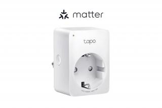 TP-Link Okos Dugalj - Tapo P110M (230V-16A; 2,4GHz WiFi; Távoli hozzáférés; Ütemezés; Távoli mód; Energia figyelés)