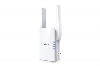 TP-Link Range Extender WiFi AX1800 - RE605X (1201Mbps 5GHz + 574Mbps 2,4GHz; 2 állítható antenna; WiFi6)