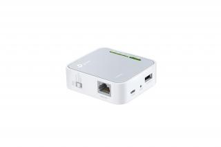 TP-Link Router WiFi AC750 - TL-WR902AC Nano (2,4GHz 300Mbps + 5GHz 433Mbps; 1port 100Mbps; nano méret; USB táp)