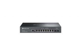 TP-Link Switch Menedzselhető - SG3210X-M2 (8x 2,5Gbps + 2x 10Gbps SFP+ port + console port; rack; 80 Gbps; Omada; L2+)